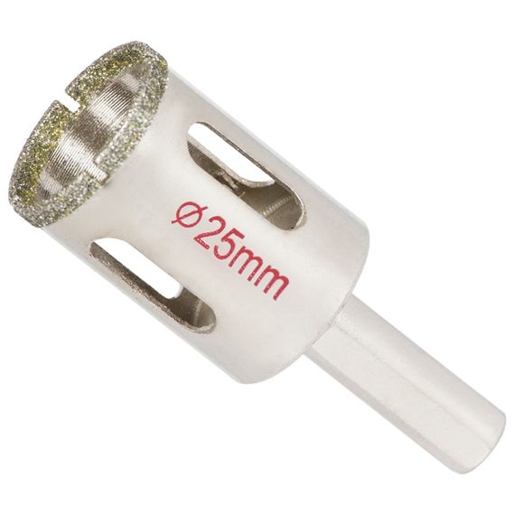 Коронка алмазна по кераміці і склу Sigma 25 мм (1541251)