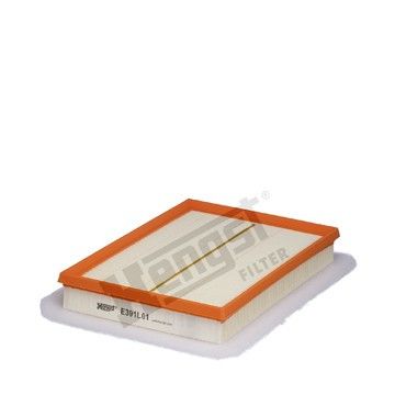 Фильтр воздушный с поролоном Opel Combo 1.3-1.7 CDTI/DTI 01-, Hengst, E391L01,