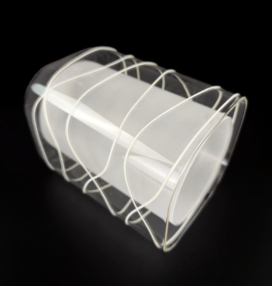 Плафон патрон E27 126 11х11х15 см матовий прозорий | Зображення 1