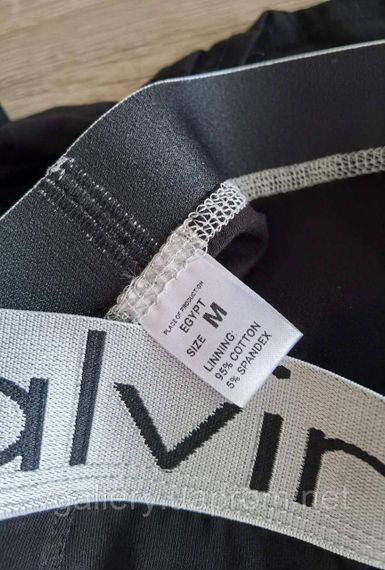 Мужские Черные трусы CK со стальным поясом, мужские боксерки СК стил коллекция  - Премиум Качества XXL | Зображення 1