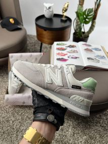 Жіночі кросівки 574 Grey White Lime 41