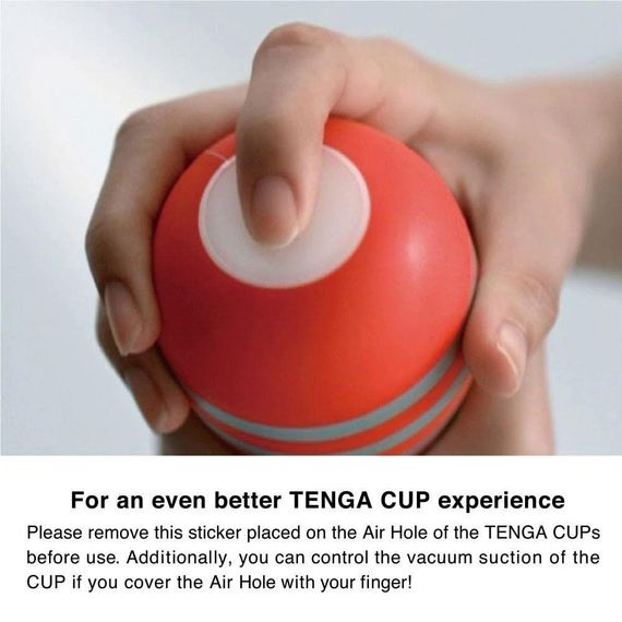 Мастурбатор Tenga Deep Throat (Original Vacuum) Cup (глибоке горло) з вакуумною стимуляцією Sex Aura | Зображення 2