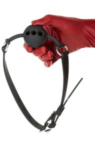 Кляп Punishment Silicone Ball Gag Черный One Size