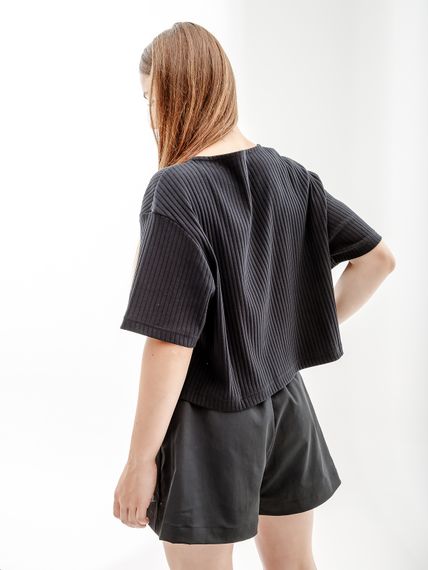 Футболка Nike W NSW RIB JRSY SS TOP | Зображення 1