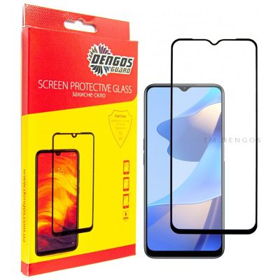 Стекло защитное Dengos Full Glue Oppo A54s (TGFG-224)