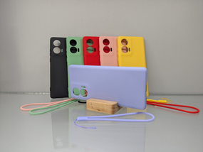 Motorola Edge 50 Fusion Протиударный чохол Софт Тач чохол бузковий