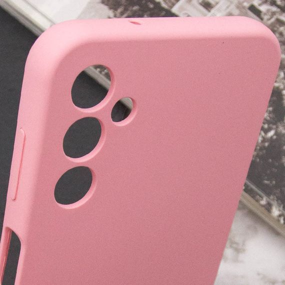 Чохол Silicone Cover Lakshmi Full Camera (AAA) для Samsung Galaxy A14 4G/5G Рожевий / Light pink | Зображення 5