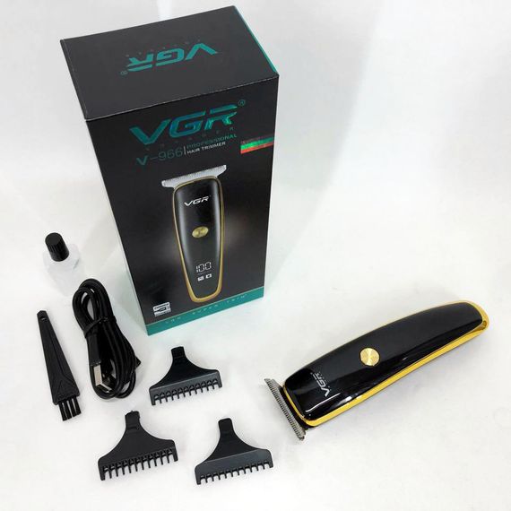 Окантовочная машинка VGR V-966 / Машинка для стрижки мужская / NC-989 Триммер беспроводной | Зображення 6