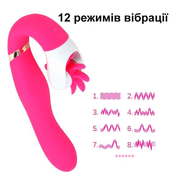 Вібратор з ороімітацією та 12 режимами вібрації (USB) | Зображення 3
