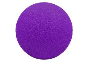 Масажний м'ячик EasyFit TPR 6 см фіолетовий (EF-2075-V)