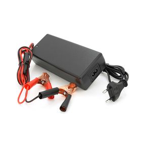 Зарядний пристрій для акумуляторів Li-ion 24V(29,4V),7S,4A, індикація, 172x72x40mm