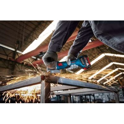 Шлифовальная машина Bosch GWS 18V-8 125мм, 18В, 2x5Ah, 0-11000об/мин, 1.7кг, кейс (0.601.9N9.003) | Зображення 5