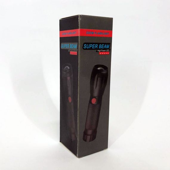 Ручний ліхтарик на батарейках (3хААА) з функцією зуму, кишеньковий міні ліхтар лед ліхтар переносний гарний | Зображення 5