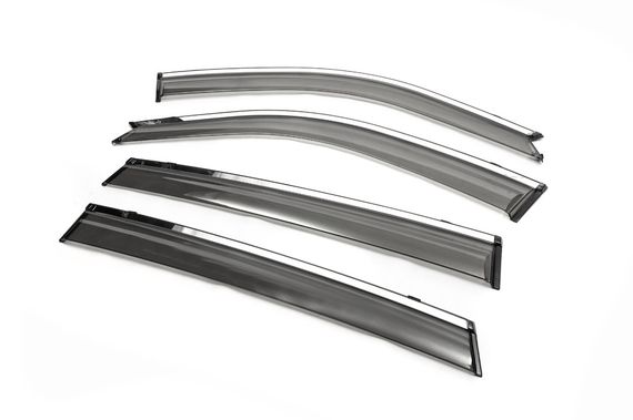 Ветровики (4 шт, Libao) для Lifan X60 | Зображення 1