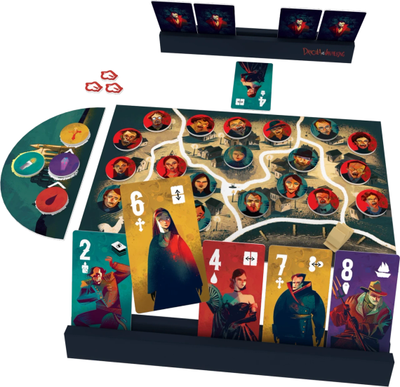 Настольная игра Дракула против Ван Хельсинга (Dracula vs Van Helsing) укр. | Зображення 3