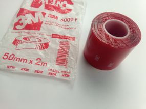 Скотч двосторонній "3M" прозорий 50 мм*2 м