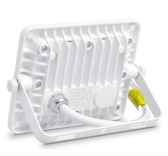 LED Прожектор 20W 5000К 220V білий VL-F2e-205W Videx | Зображення 2