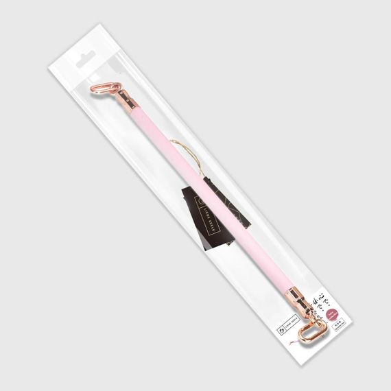 Жорстка розпірка Liebe Seele Pink Leather Spreader Bar Sex Aura | Зображення 1