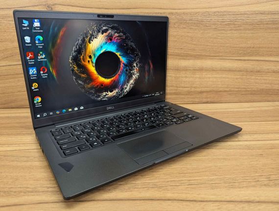 Ультрабук Б-клас Dell Latitude 7400 / 14" (1920x1080) IPS / Intel Core i7-8665U (4 (8) ядра по 1.9 - 4.8 GHz) / 16 GB DDR4 / 512 GB SSD / Intel UHD Graphics 620 / WebCam / HDMI / Windows 10 б/в + Подарунок Бездротова миша / USB | Зображення 3