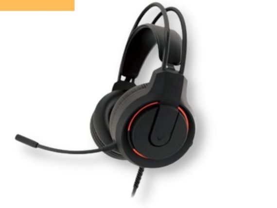 Ігрові навушники з мікрофоном та регулюванням висоти та LED підсвічуванням XPRO HQ53 Flash чорні (38734-01_584)