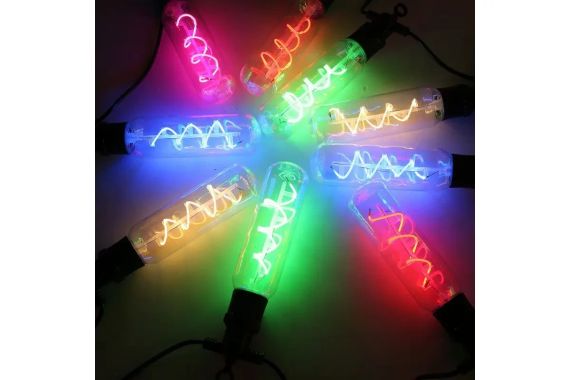 Гірлянда "Довгі лампи спіраль" (SFK-48) (Вулична, 220V)