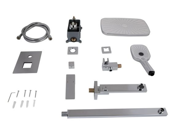 Душова система універсальна Qtap Gemini Chrome прихованого монтажу QTGEM114CRM45702 | Зображення 2