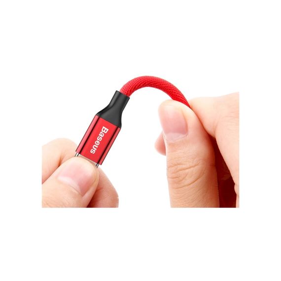 Дата кабель USB 2.0 AM to Lightning 1.8m red Baseus (CALYW-A09) | Зображення 4