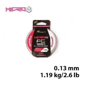 Флюорокарбон Intech Интеч Micron FC 12м 0.13mm 1.19kg / 2.6lb