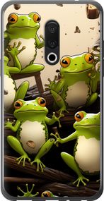 Чехол на Meizu 15 Жабки "5656u-1472-17620"