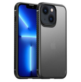 Противоударный бампер чехол Primolux Transparent для смартфона Apple iPhone 14 Plus - Black