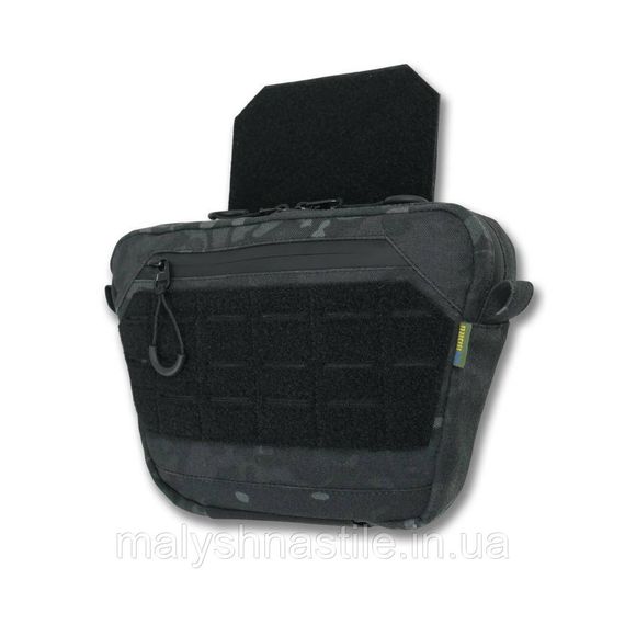 Сумка-напашник XL з балістичним пакетом 1 клас захисту Kiborg GU Сordura Dark Multicam | Зображення 2