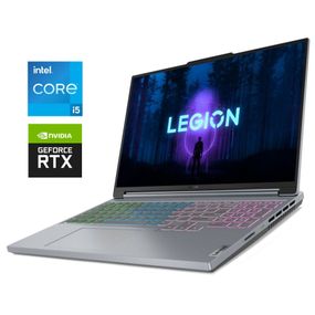 Ігровий ноутбук Lenovo Legion Slim 5 16IRH8 / 16" (2560x1600) IPS / Intel Core i5-13500H (12 (16) ядер по 3.5 - 4.7 GHz) / 16 GB DDR5 / 1000 GB SSD M.2 / nVidia GeForce RTX 4060, 8 GB GDDR6, 128-bit / WebCam / Win 11 Home б/в