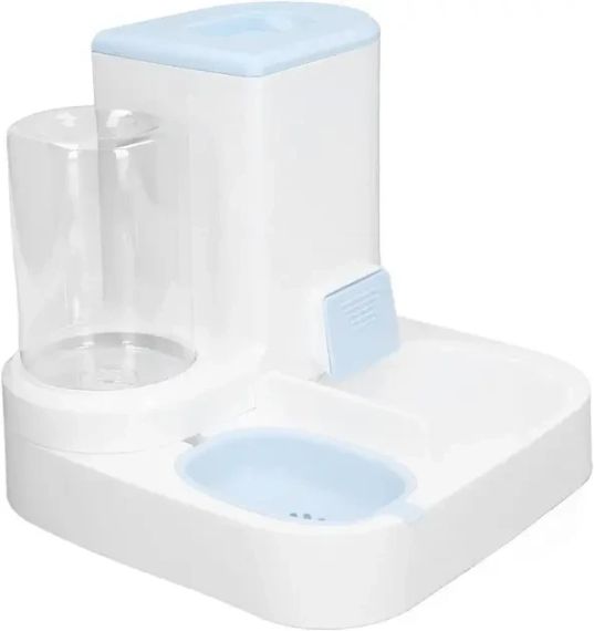 Автоматична миска-дозатор напувалка 2в1 для корму та води для котів та собак | Зображення 3