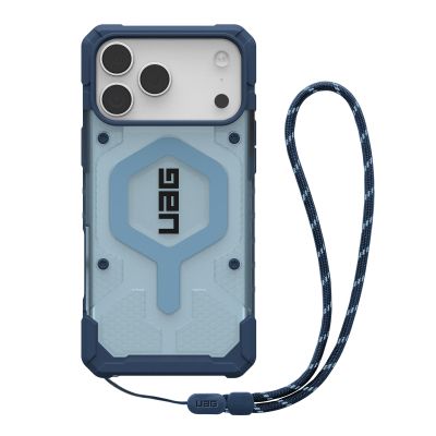 Чехол для мобильного телефона UAG iPhone 17 Pro Max Pathfinder Clear MagSafe Bundle Blues Lanyard (1145521BV03)