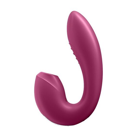Вакуумний смарт вібратор Satisfyer Sunray, Червоний | Зображення 3