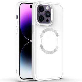 TPU чохол Bonbon Metal Style with MagSafe для Apple iPhone 14 Pro (6.1")