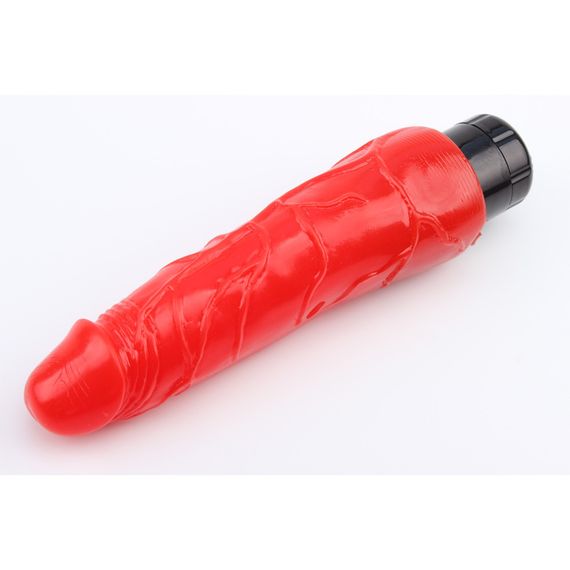 Вібратор реалістичний на батарейках Chisa Hotstorm Devilish X2, червоний Sex Aura | Зображення 4