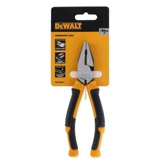 Плоскогубцы LASER HARDENED комбинированные, L=160 мм DeWALT DWHT82808-0 | Зображення 2