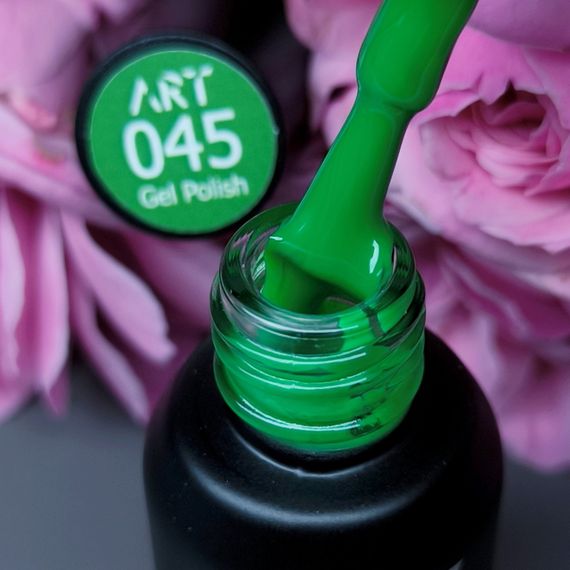 Гель-лак ART in detail 45 (яркий насыщенный зеленый) 6мл