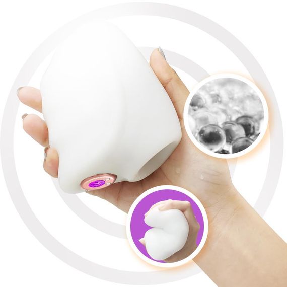 Вакуумный стимулятор - Master White sexstyle | Зображення 9