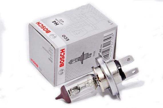 Галогеновая лампа BOSCH ECO H4 60/55W 12V P43t (1987302803)