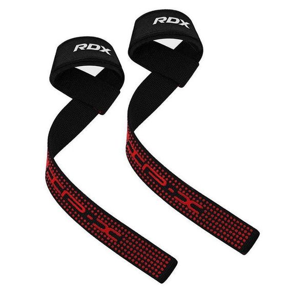 Лямки для тяги RDX S4 Gym Cotton Gel Straps Black Plus | Зображення 2