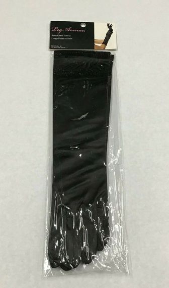 Рукавички атласні Leg Avenue Elbow Length Satin Gloves O/S | Зображення 6