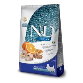 Сухой корм с треской для собак малых пород Farmina N&D Ocean, 2.5 кг