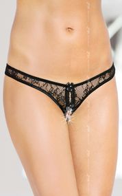 Жіночі стрінги - String 2465, black S/M