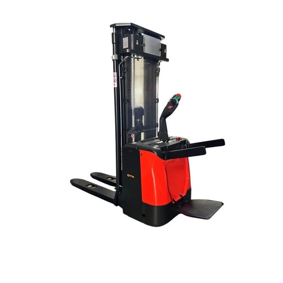 Штабелер акумуляторний GTM PS16N 4000 (1600 кг, 4 м, 1150 мм, 2*12 В / 240 А·год) | Зображення 2