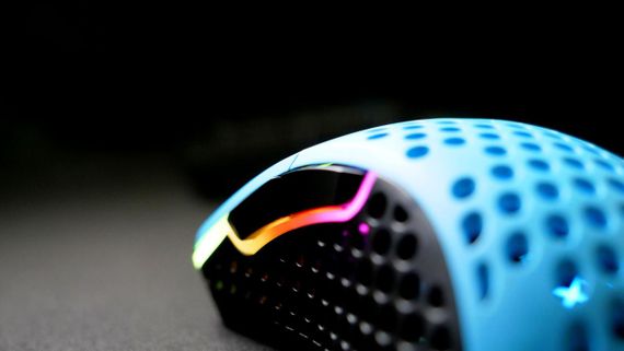 Миша ігрова Xtrfy M4 RGB, Miami Blue (XG-M4-RGB-BLUE) | Зображення 5