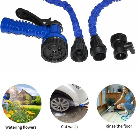 Шланг садовий поливальний X-hose, що розтягується 45m | Зображення 6