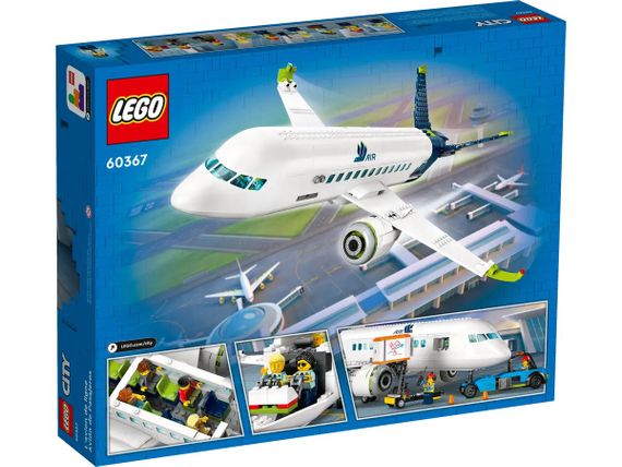Конструктор LEGO City Пасажирський літак 60367 | Зображення 1