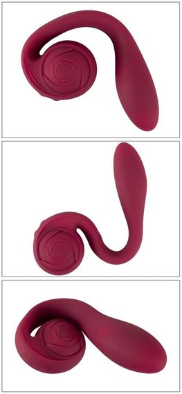 Вібратор для клітора і точки G Rosenrot Bendable Spot-On Vibrator, рожевий | Зображення 6